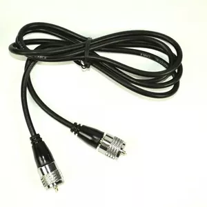 Coaxial Cable Albrecht 7581 1.5 m PL 259 Black