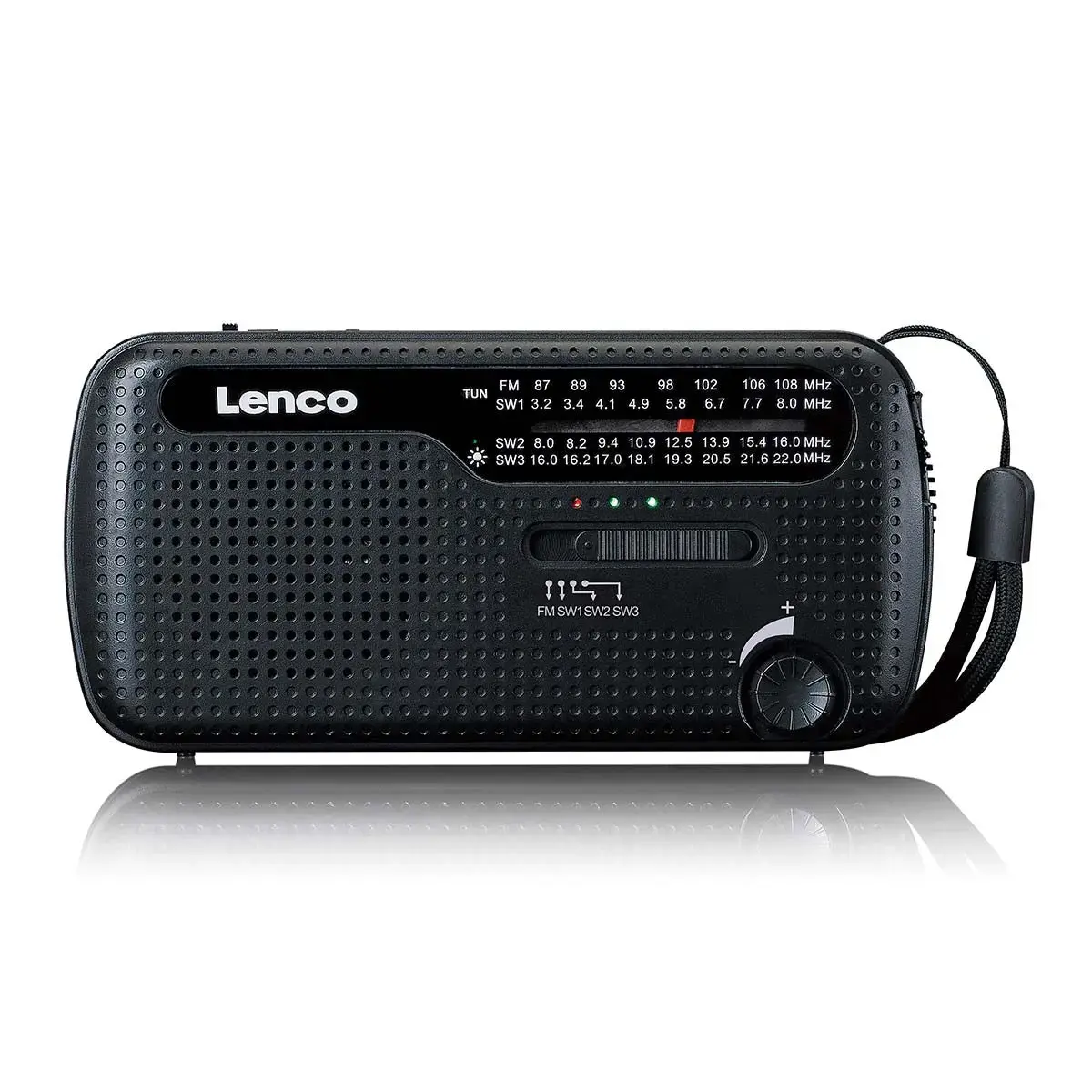 Lenco MCR-113BK Portatīvais avārijas radio Photo 2