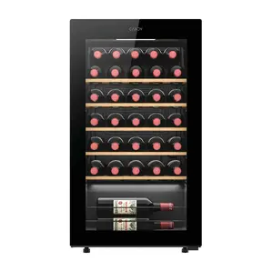 Candy DiVino CWC034 Freestanding Black 34 bottle(s)