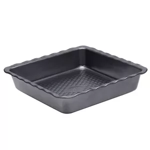 Lasagna baking dish Resto Kitchenware 96115 Rectangular Carbon steel 255x255x50 mm