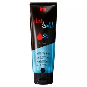 Водная личная смазка Intt Hot&Cold 100 мл — гель с температурным эффектом, мятный вкус