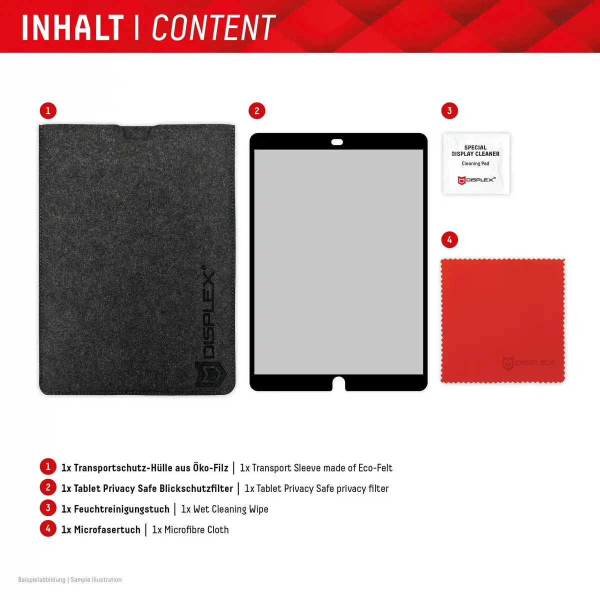 Privātuma ekrāna aizsargs Displex iPad 10.9'' (10. paaudze)/Air 11'' (2024) Photo 10