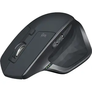 Беспроводная мышь Logitech MX Master 2S Bluetooth Edition Black — эргономичная, Bluetooth и USB-ресивер, аккумулятор