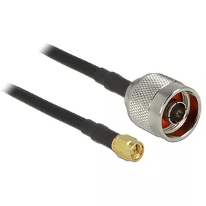 Coaxial Cable CFD200 DeLOCK 89419 7.5 m SMA Black