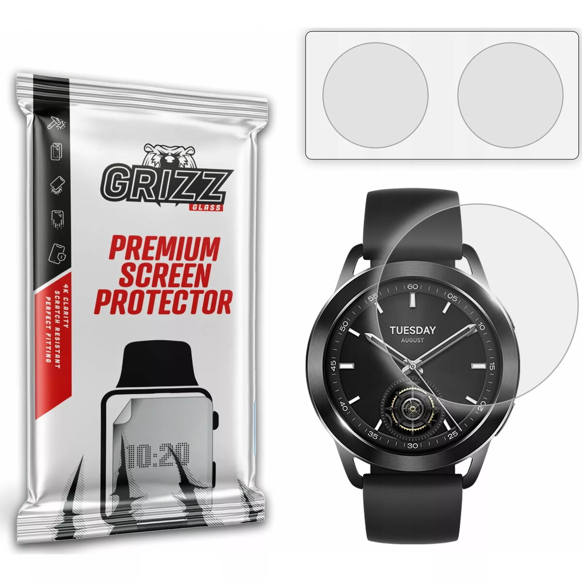 Matēta ekrāna aizsargplēve GrizzGlass PaperScreen priekš
