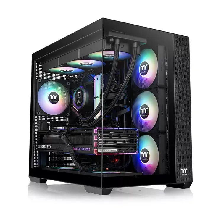 Компьютерный корпус Thermaltake View 380 TG ARGB Photo 2