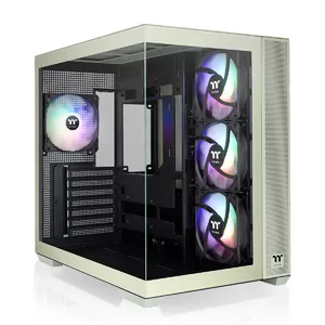 PC Case Thermaltake View 380 TG ARGB Midi Tower Green