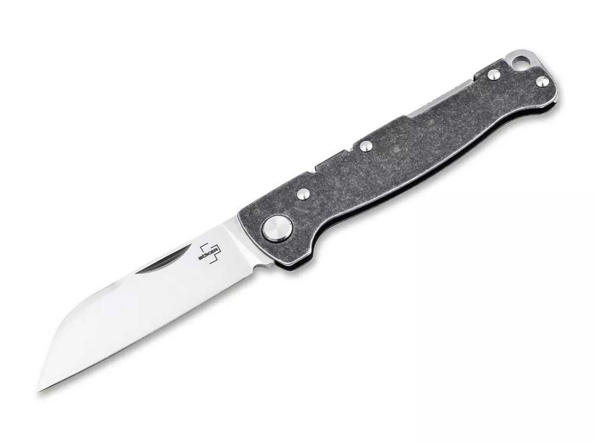 Böker Plus Atlas Backlock Sheepfoot Nazis