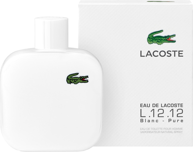 Lacoste Eau de L.12.12 Blanc tualetes ūdens vīriešiem, 175 ml