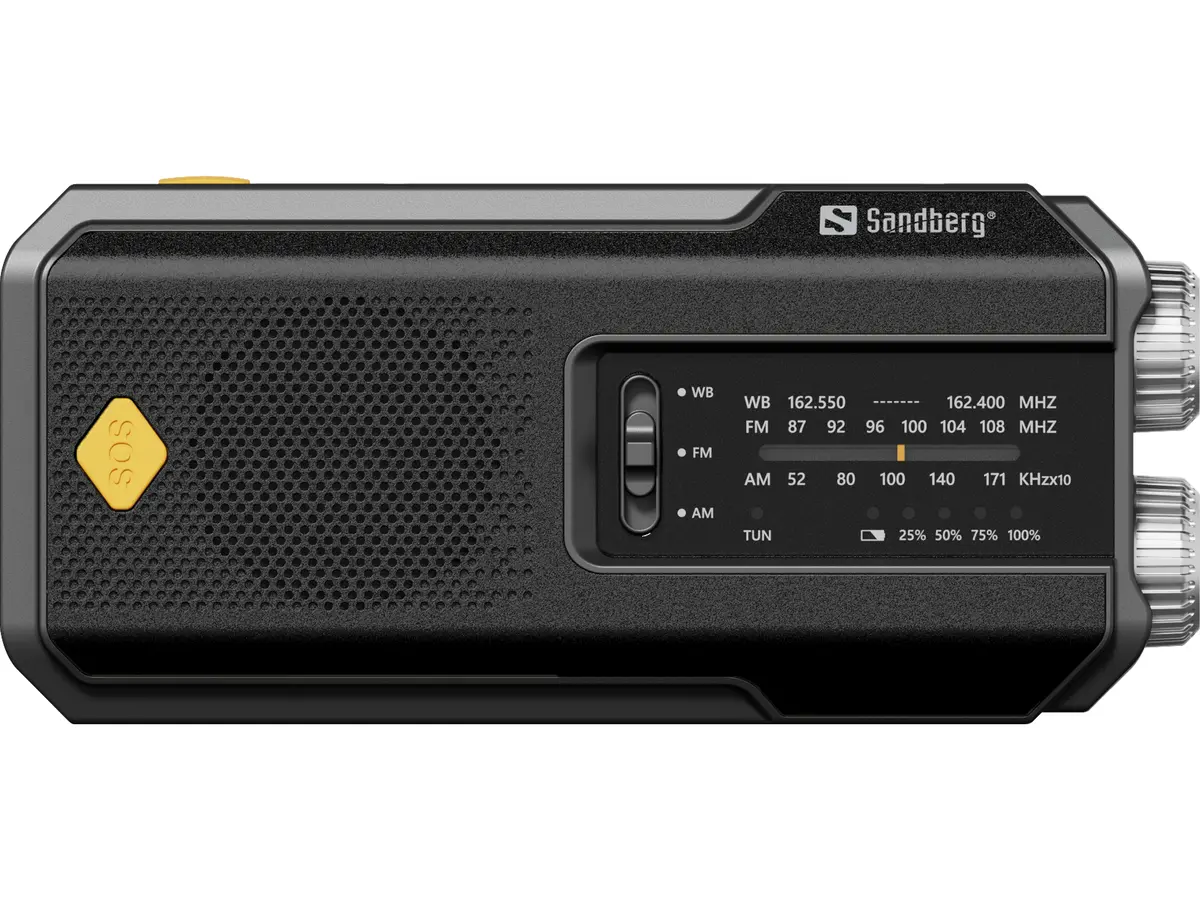 Sandberg Survivor Radio All-in-1 2000 Portable Radio Photo 3