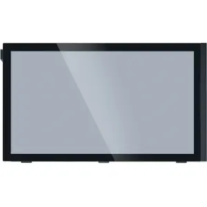 Left-side tempered glass panel for Lian Li A3-mATX chassis — black