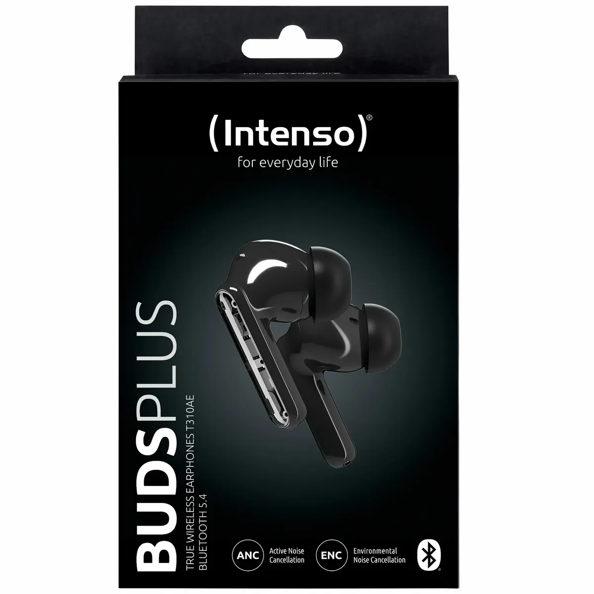 Intenso Buds Earphone Plus T310AE Melnas Austiņas Photo 8