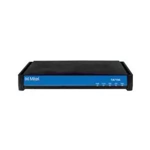 VoIP ATA MITEL TA7104 (modelis 51309162) bez AC barošanas vada