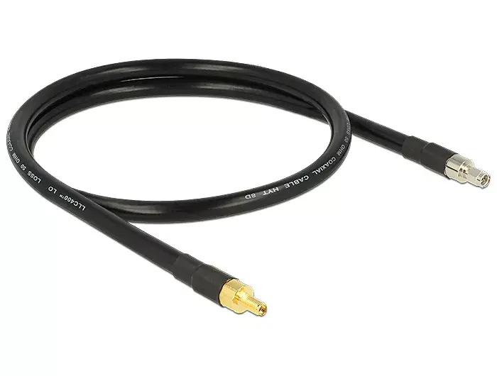 Coaxial Cable DeLOCK 1m SMA/SMA Photo 2