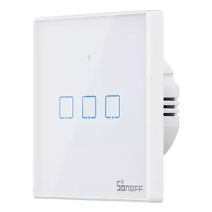 Smart WiFi switch marka niezdefiniowana Sonoff T2 EU TX 3-channel — wall-mounted touch panel, 3 independent relays