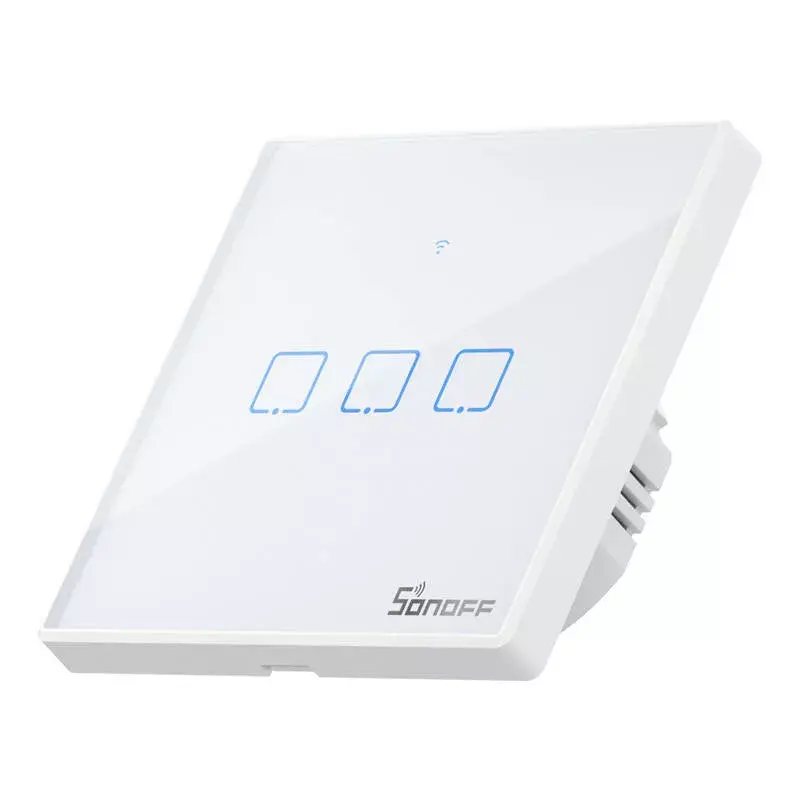 Sonoff T2 EU TX 3-канальный умный WiFi выключатель Photo 3