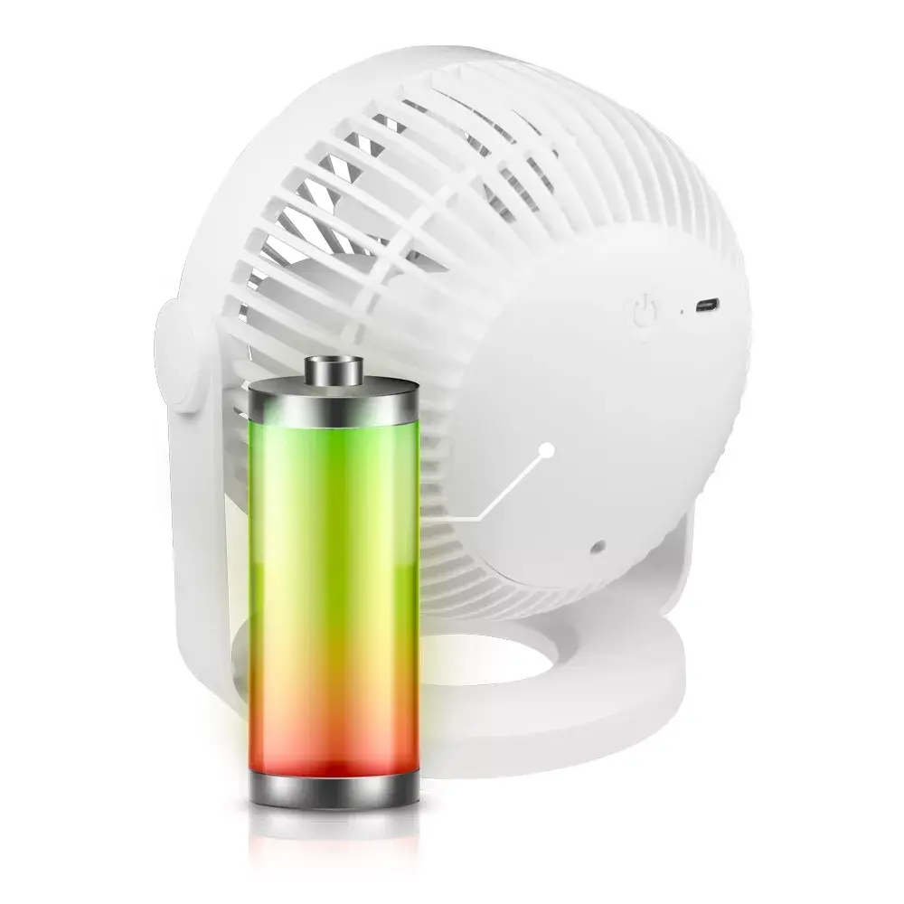 Вентилятор Savio USB настольный AD-01 WHITE Photo 3