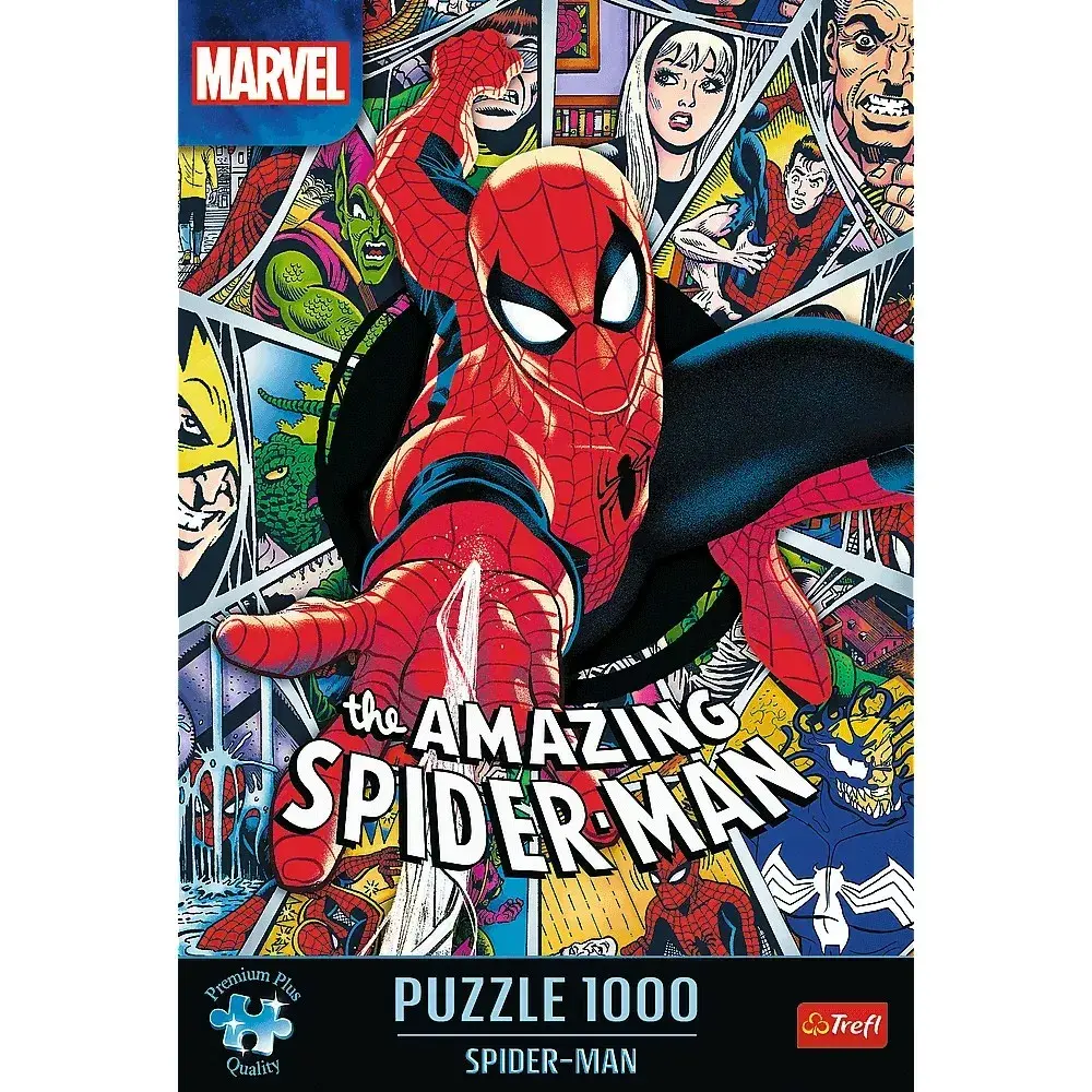 TREFL Premium Plus 1000 gab. Spider-Man puzle Photo 3
