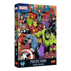 Пазл TREFL Premium Plus Quality Marvel Heroes 1000 элементов, ширина 480 мм