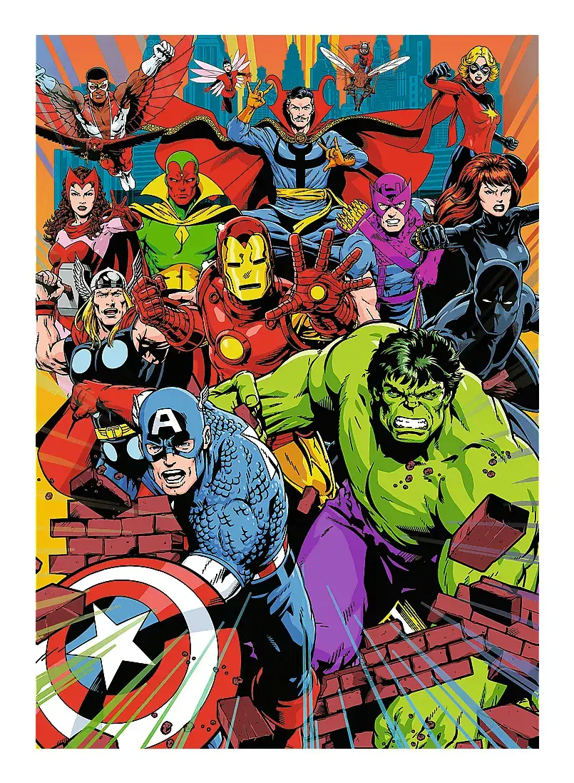 TREFL Marvel Heroes puzle 1000 gab. Photo 2