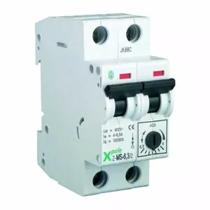 Eaton Z-MS-10/2 Motor Protective Circuit Breaker, 2-Pole