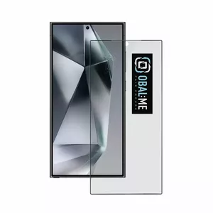 Tempered Glass Screen Protector Obal:Me for Samsung Galaxy S24 Ultra — 5D, Black