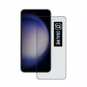 Tempered Glass Screen Protector Obal:Me for Samsung Galaxy S23 — 5D, Black