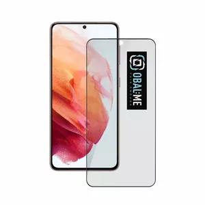 5D Tempered Glass Screen Protector Obal:Me for Samsung Galaxy S21 — Black