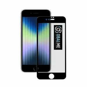 Tempered Glass Screen Protector Obal:Me for Apple iPhone 7/8/SE (2020/2022) — 5D, Black