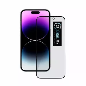 Screen protector Obal:Me Privacy 5D tempered glass for Apple iPhone 14 Pro, Black
