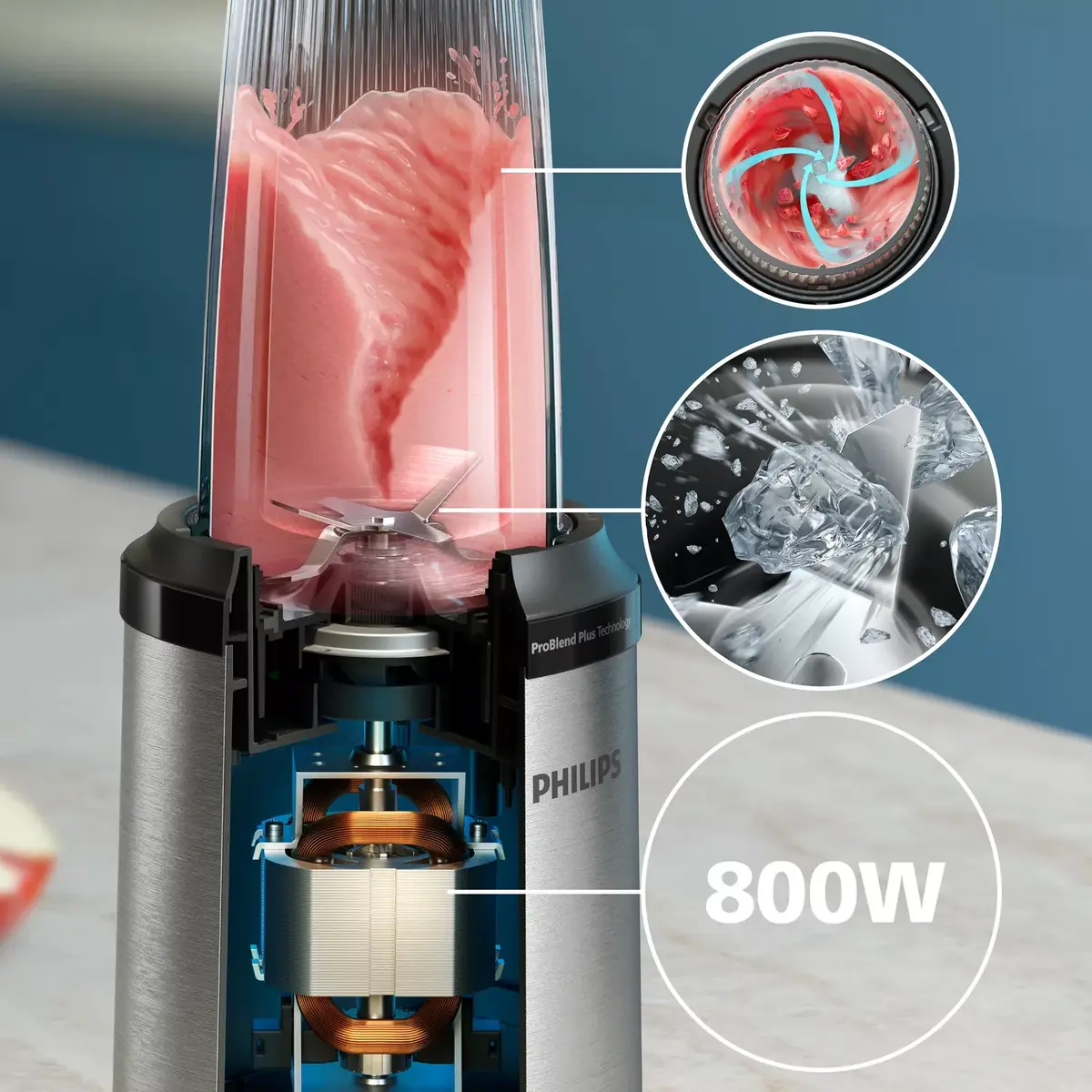 Galda blenderis Philips HR2764/00 Photo 2