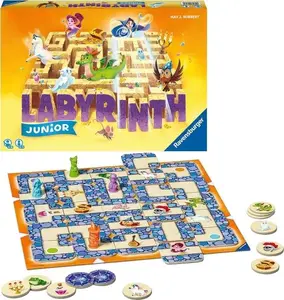 Настольная игра Ravensburger Labyrinth Junior (20904) — детский лабиринт, семейная игра