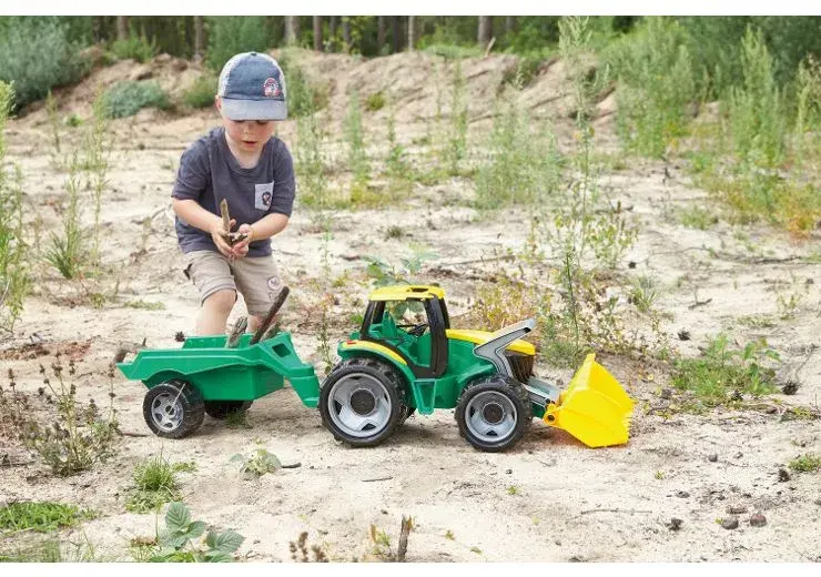 Lena GIGA TRUCKS Tractor with shovel & trailer Photo 2