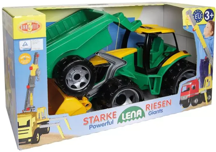 Lena GIGA TRUCKS Tractor with shovel & trailer Photo 4