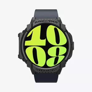 Ремешок Spigen Rugged Armor Galaxy Watch 7 44mm Case + Band Matte Black