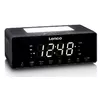 Lenco CR540BK pulkstenis-radio — FM modinātājs ar USB Photo 2