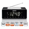 Lenco CR540BK pulkstenis-radio — FM modinātājs ar USB Photo 4