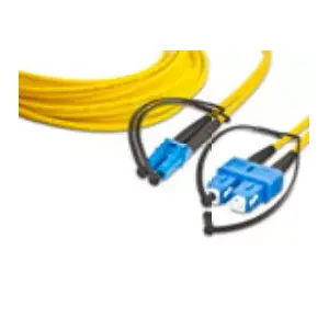 Tīkla kabelis Lightwin LDP-50 LC-SC 2.0 OM5 2 m Dzeltena
