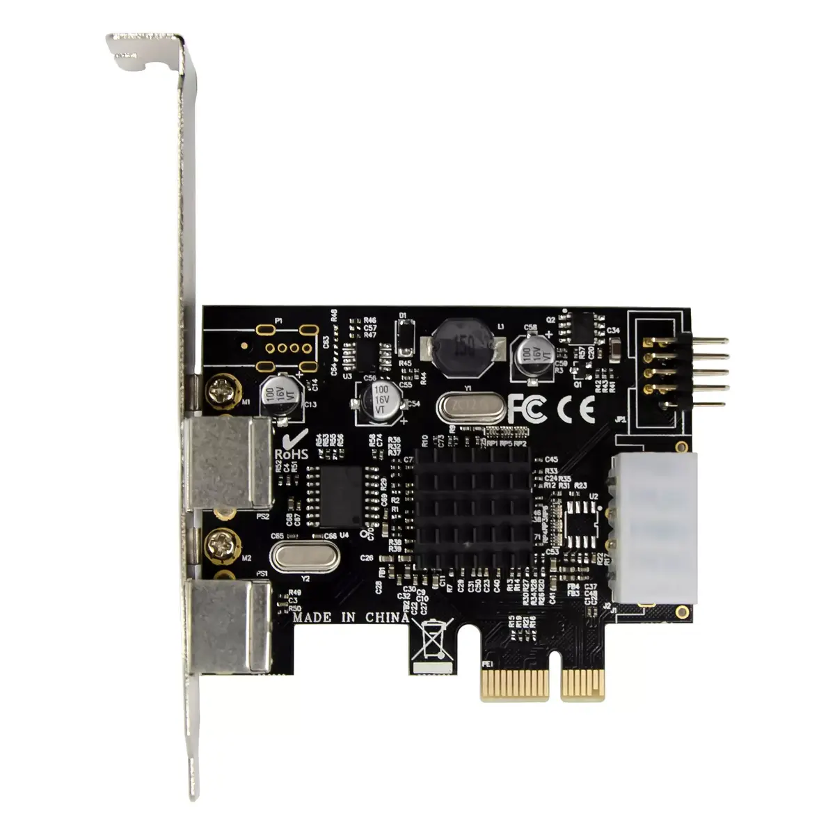 InLine saskarnes karte 2x PS/2 USB galviņa PCIe Photo 4