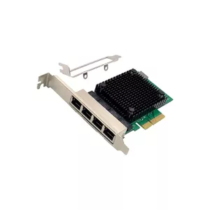 Сетевая карта InLine Quad Gigabit 4x RJ45 2.5Gb/s PCIe x4