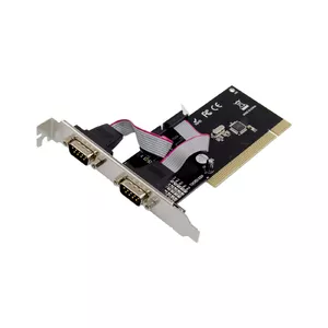 InLine PCI Multi I/O Controller Card 2 DB9 Serial Ports