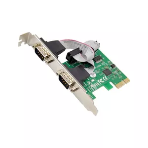 InLine Interface Card 2x Serial 9 Pin PCIe PCI-Express Male