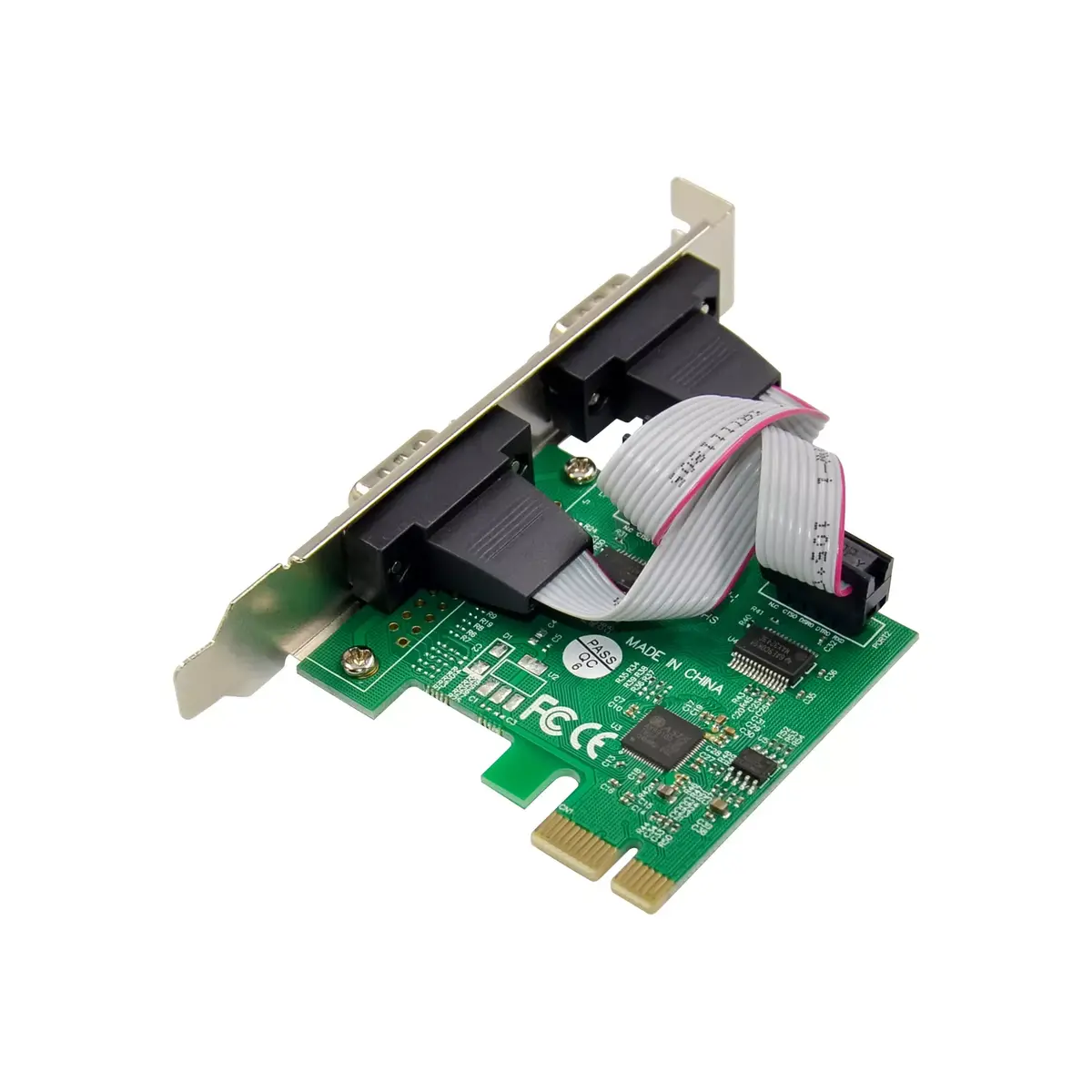 InLine Interface Card 2x Serial 9 Pin PCIe Photo 2
