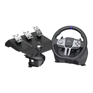 Steering Wheel PXN V9Gen2 with Force Feedback for PC, PS3, PS4, Xbox One, Xbox Series S/X, Switch