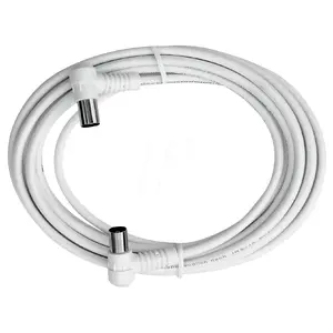 Coaxial Cable 2xIEC Axing 5m