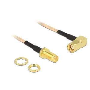 Coaxial Cable DeLOCK 0.16m 2xRP-SMA