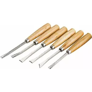 Chisel Set Drel CON-DU-3936 — 6-piece wood carving chisels set