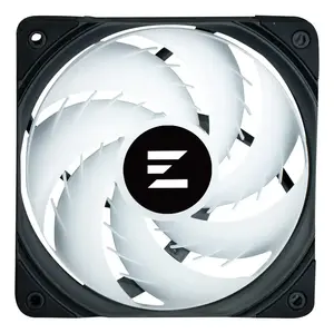 ZALMAN ventilators ZM-AF 120 ARGB melns 120 mm — korpusa/CPU dzesēšanas ventilators, ARGB apgaismojums, 120×25 mm