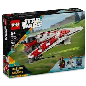 LEGO Construction Toy Star Wars 75388 Jedi Bob's Starfighter — Miniature Build & Collect Figure