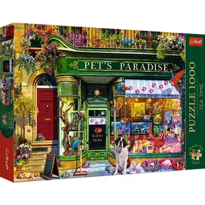 Puzzle 1000 gab. TREFL Premium Plus Pets paradise — 1000 detaļas